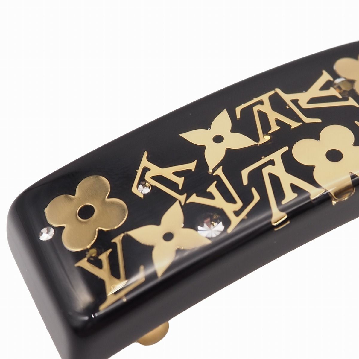 中古】LOUIS VUITTON ルイ ヴィトン バレッタ アンクルージョン ヘア
