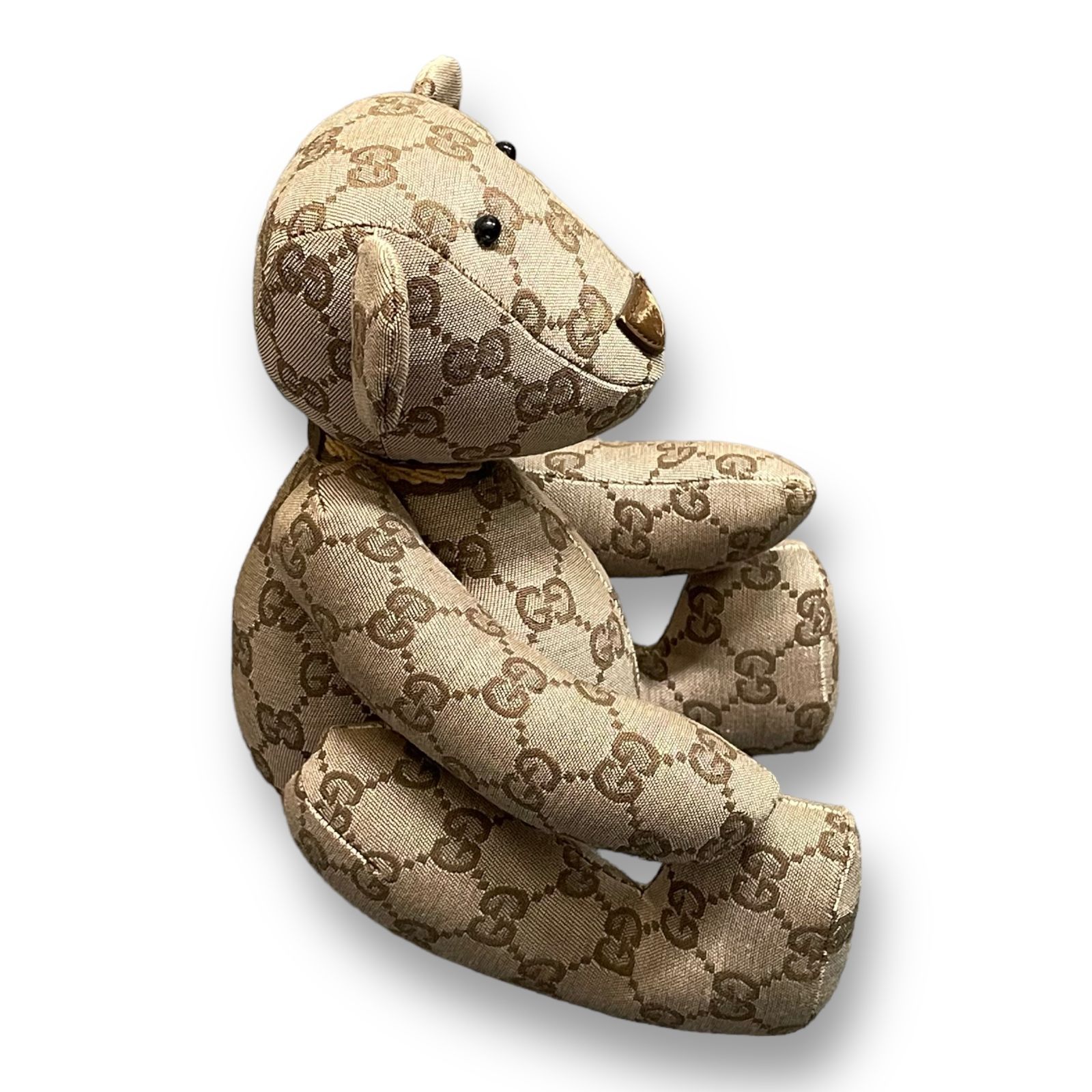 GUCCI  ぬいぐるみ GUCCI グッチ テディベア 人形 ぬいぐるみ 57619A - メルカリ