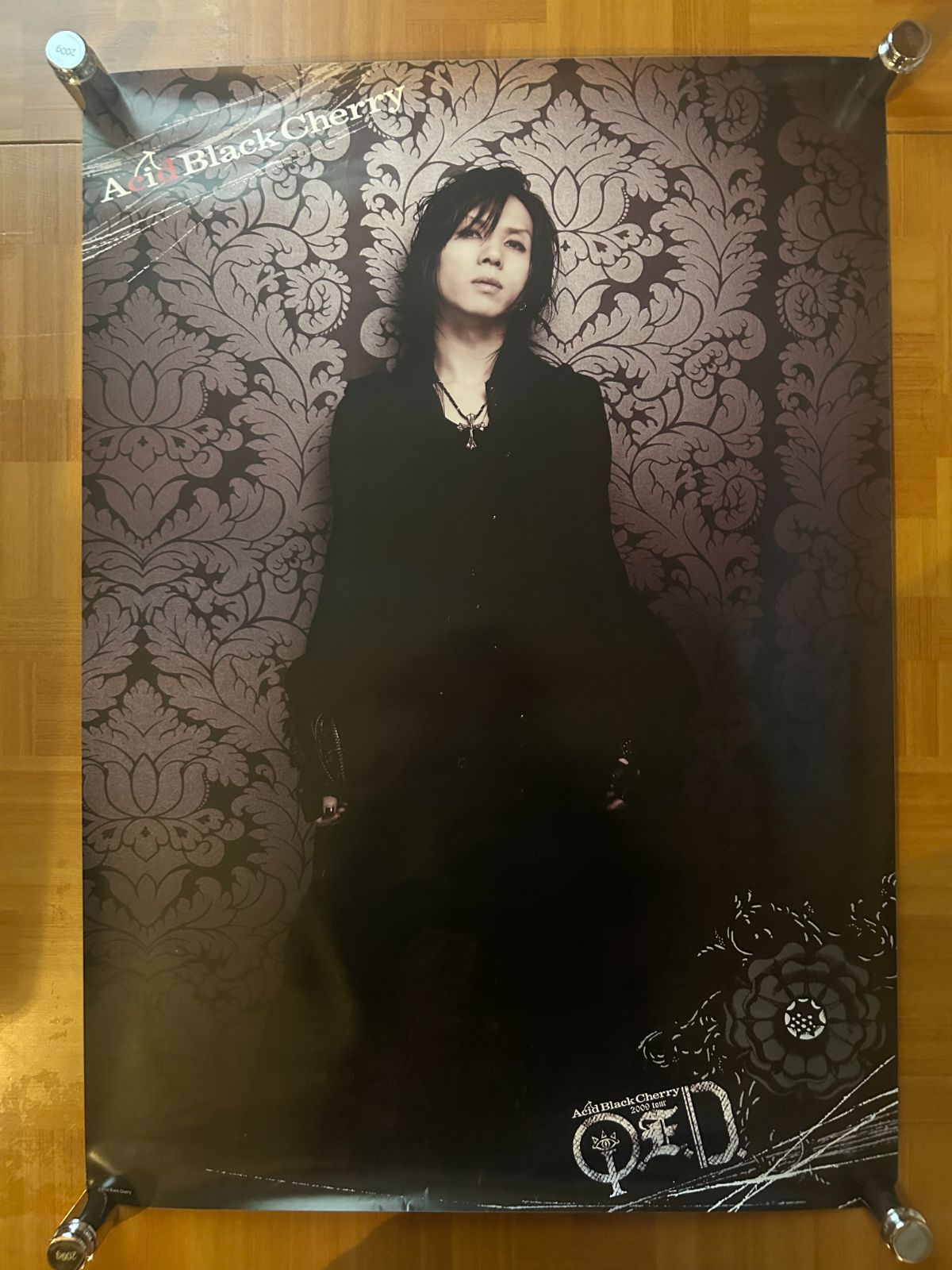 Aci Black Cherry Q.E.D. アルバムポスター　その② Aci Black Cherry Q.E.D. アルバムポスターその②