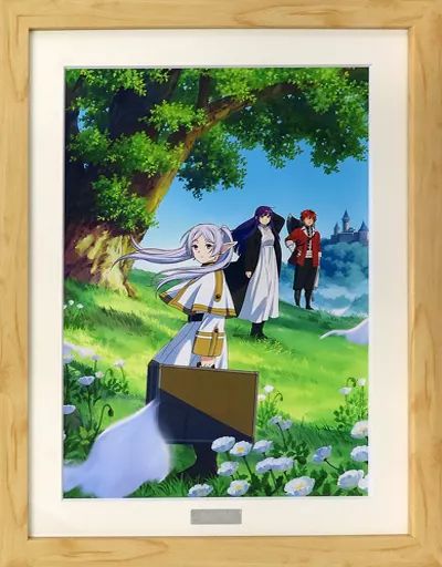 葬送のフリーレン キャラファイングラフ 『新パーティver』A3 原画イラストボード 付属品付)葬送のフリーレン A3キャラファイン