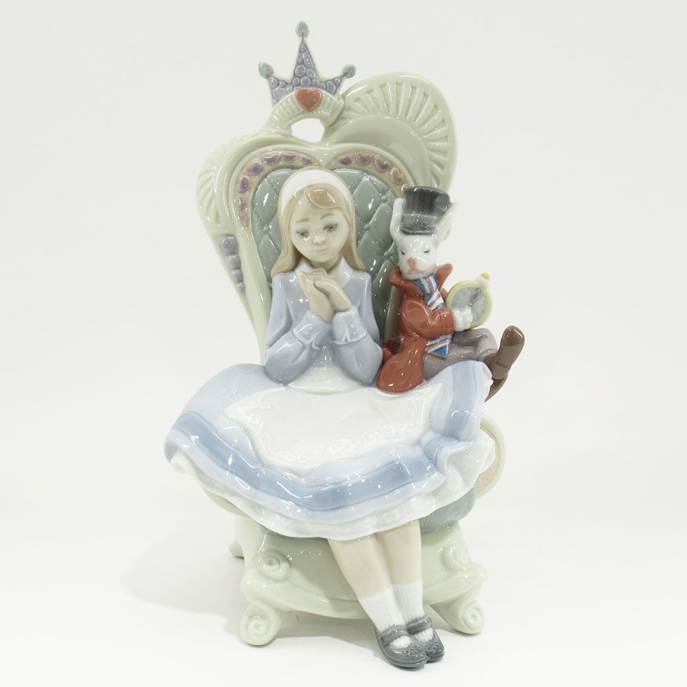 リヤドロ/lladro　 アリス・イン・ワンダーランド リヤドロ フィギュリン 「アリス・イン・ワンダーランド」 フィギュ