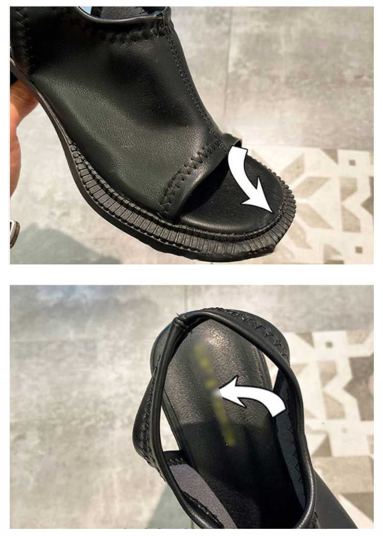 合成皮革 身長アップ