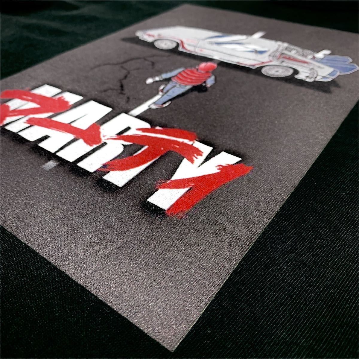 オリジナル ロンT バックトゥザフューチャー マーティ アキラ AKIRA 