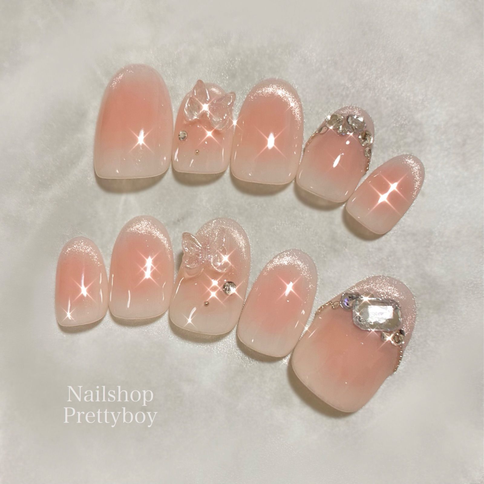 チークマグネットネイルチップtypeA ￥2980 - メルカリ