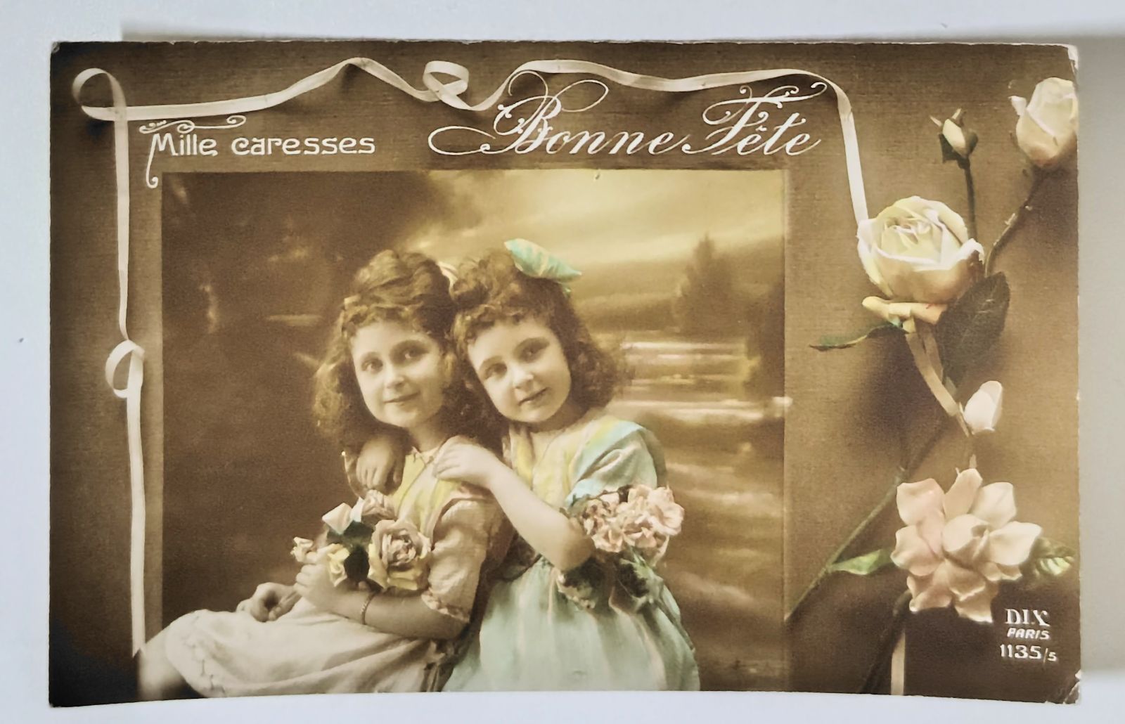 フランスアンティーク ポストカード 可愛いエレンちゃん 【公式通販】