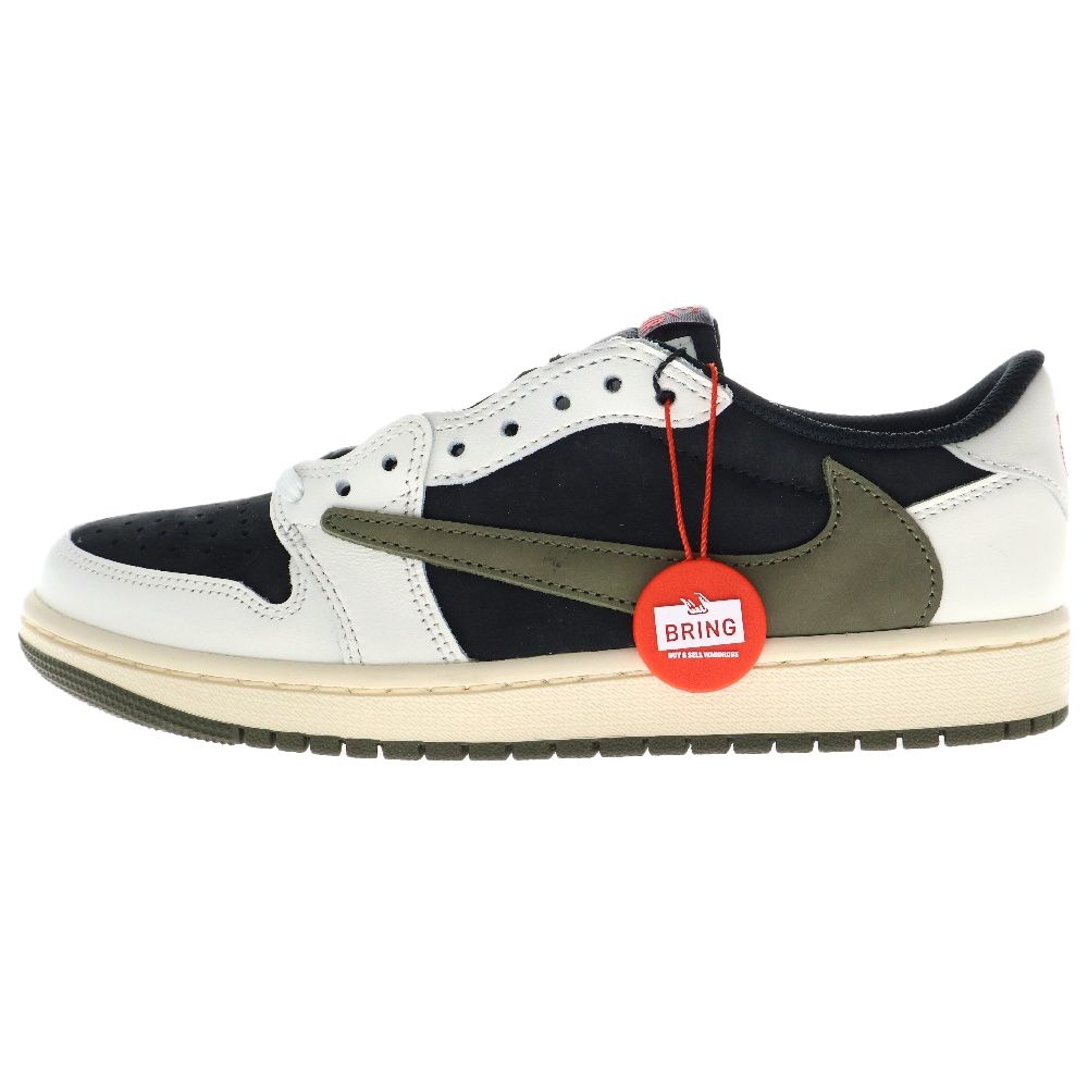 NIKEスニーカー NIKE (ナイキ) ×TRAVIS SCOTT WMNS AIR JORDAN 1 LOW OG MEDIUM