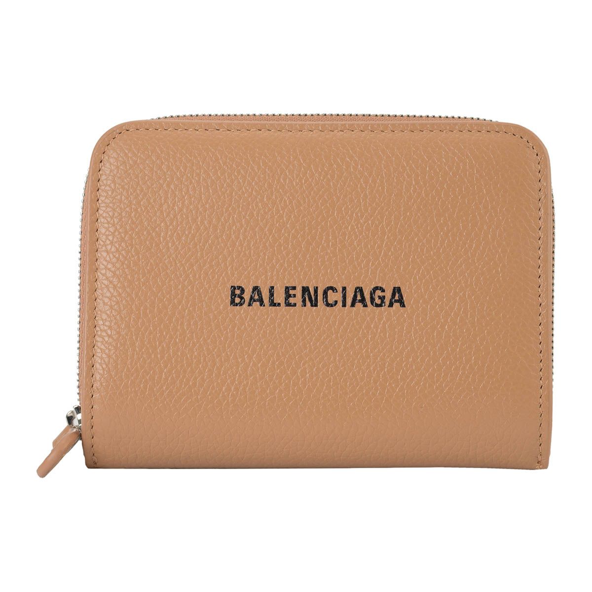 BALENCIAGA ベージュ 二つ折り財布 新品 バレンシアガ BALENCIAGA 2つ折り財布 キャッシュ ベージュ