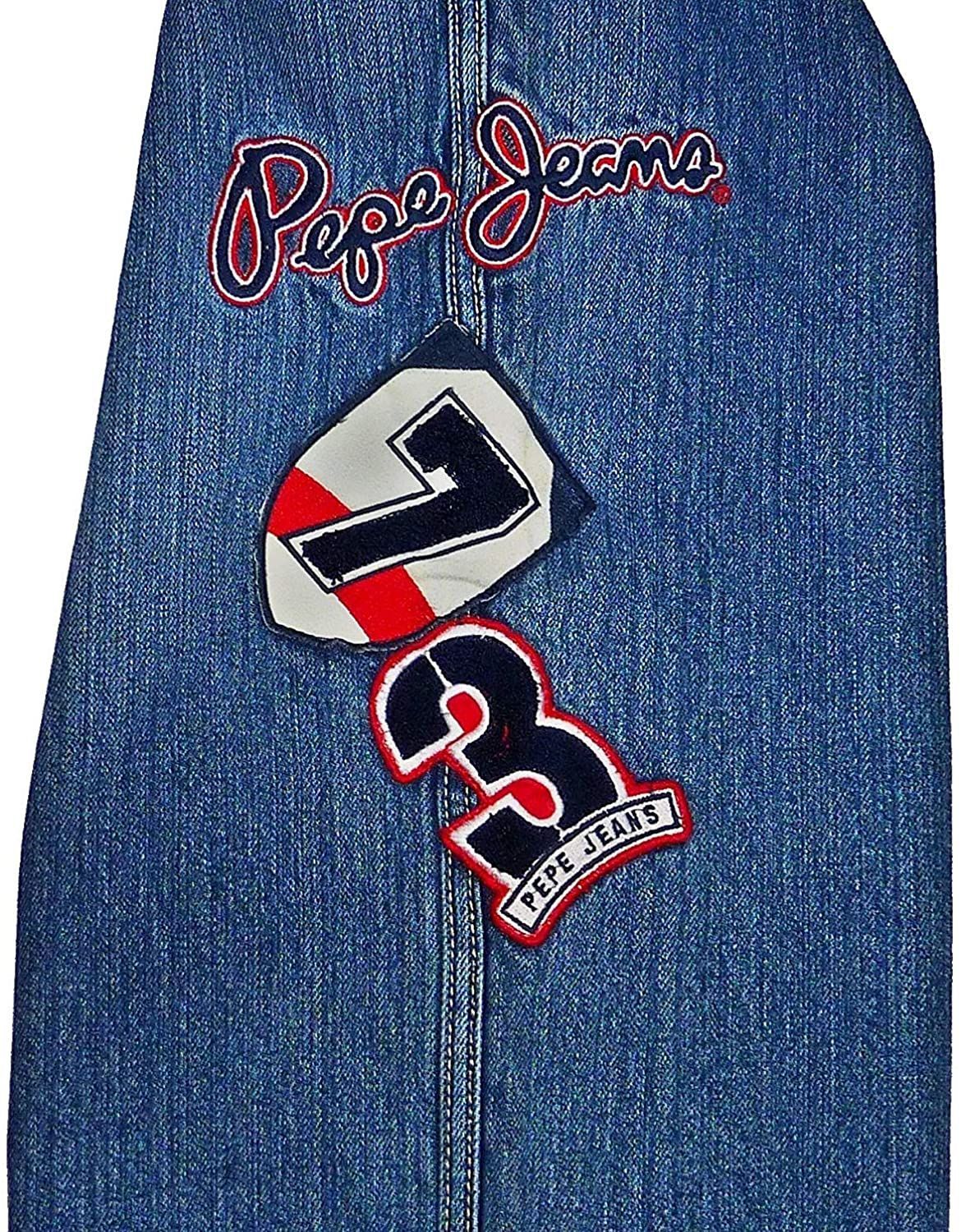 PEPE JEANS ペペジーンズ PJL73ワッペンバギーデニムパンツ W36