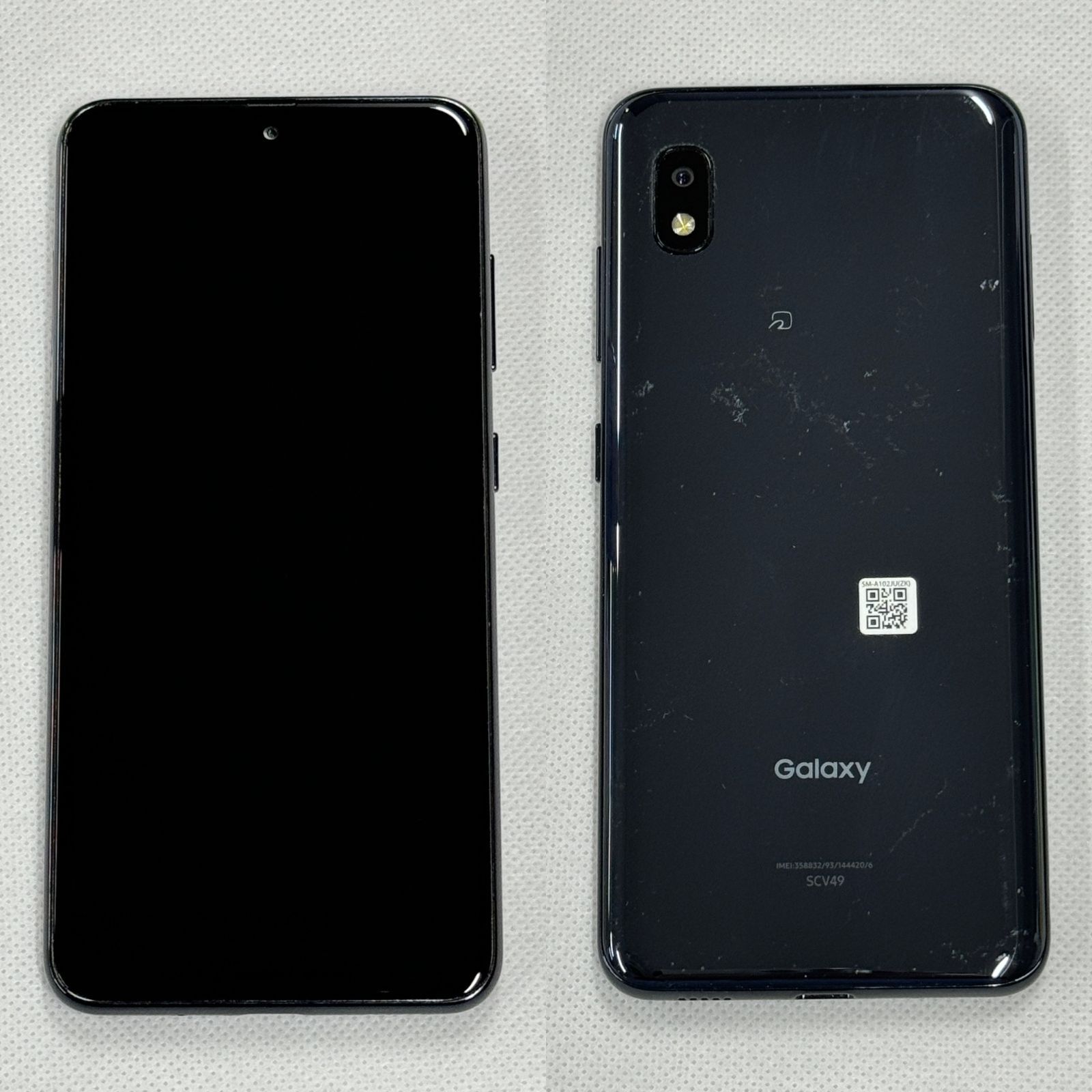Galaxy A21 SCV49 ブラック AU一括〇 【管理番号：SS30120】