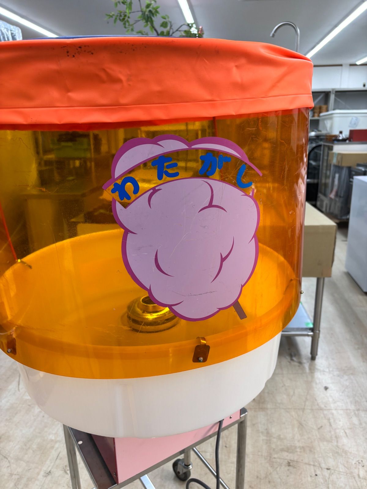 綿菓子機 わたあめ機 CA-120型 朝日産業 屋台 キッチンカー お祭り