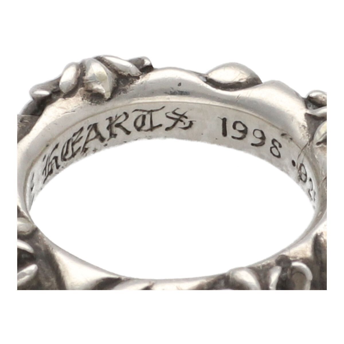 中古】 CHROME HEARTS クロムハーツ SBTバンド リング 7号 SV925 