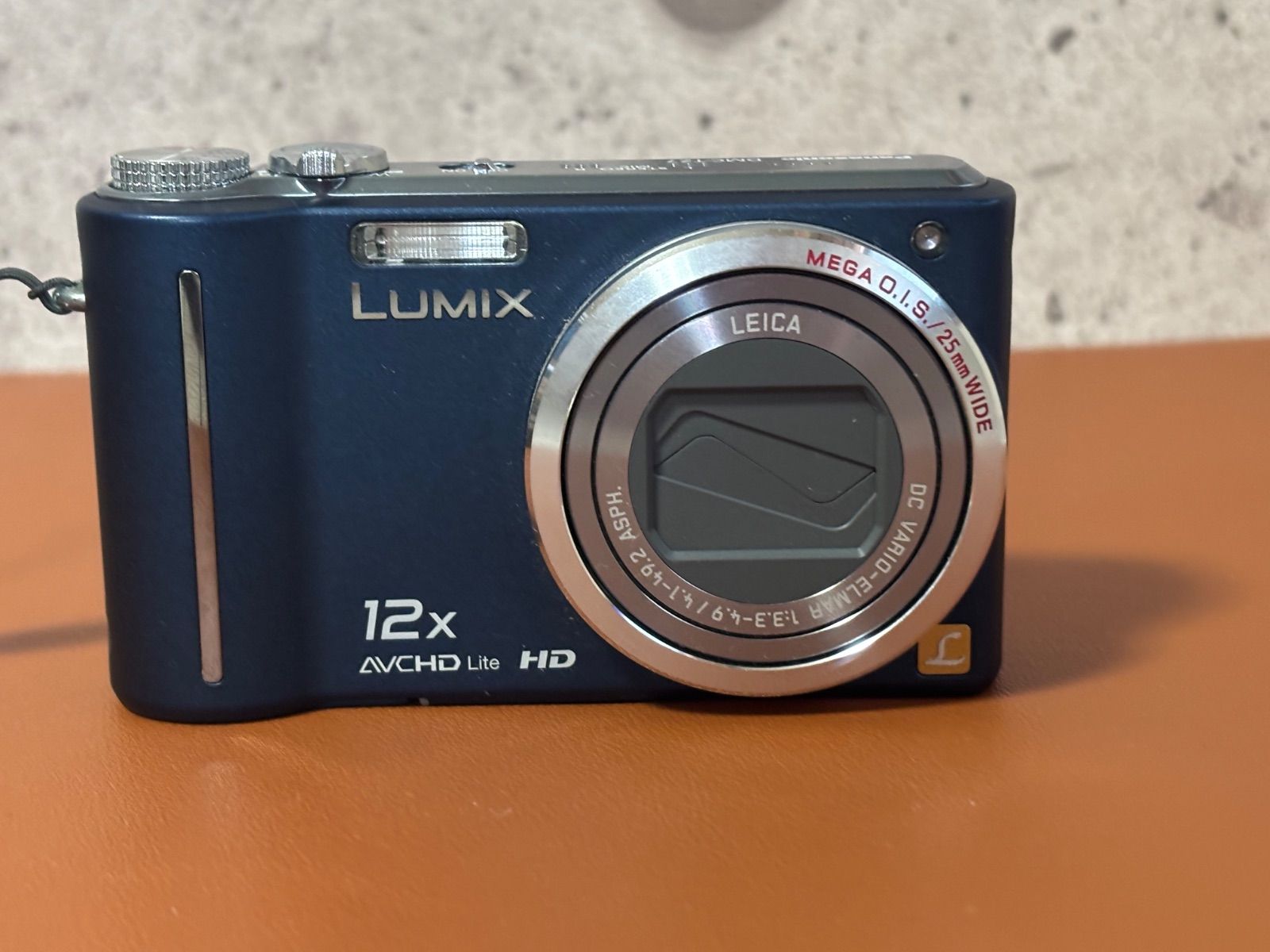 販売 動作品 パナソニック Panasonic LUMIX ルミックス DMC-TZ7 ブルー
