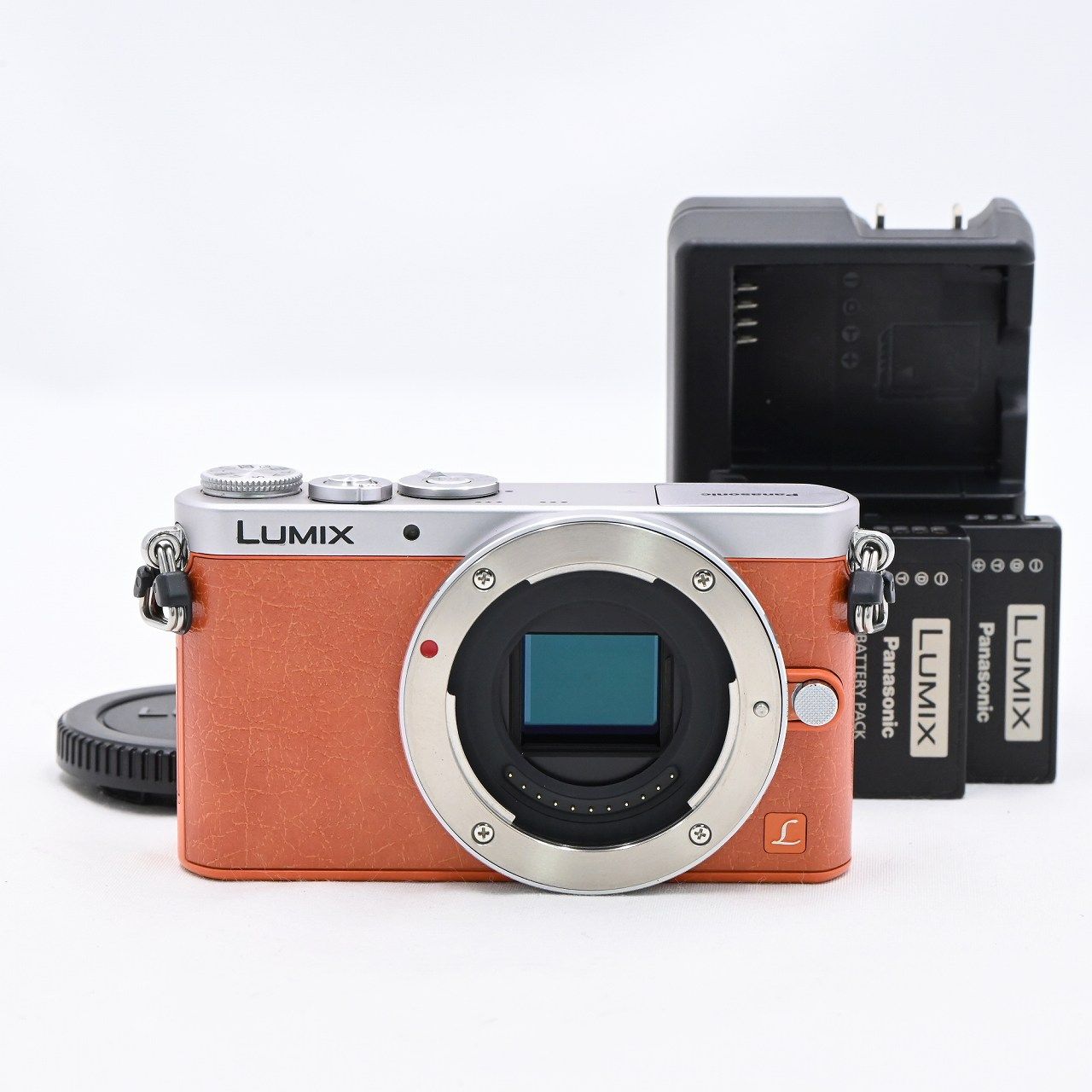 パナソニック Panasonic LUMIX GM1 オレンジ DMC-GM1 ボディ ミラー 