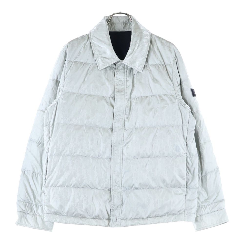 DIOR ディオール オブリーク総柄 ダウンジャケット グレー 293C436A4462