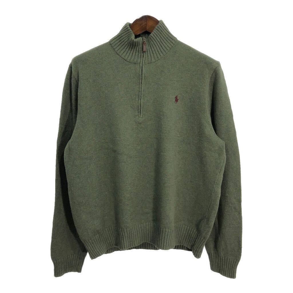 Polo by Ralph Lauren ポロ ラルフローレン セーター グリーン(メンズ) 中古 古着 R3140