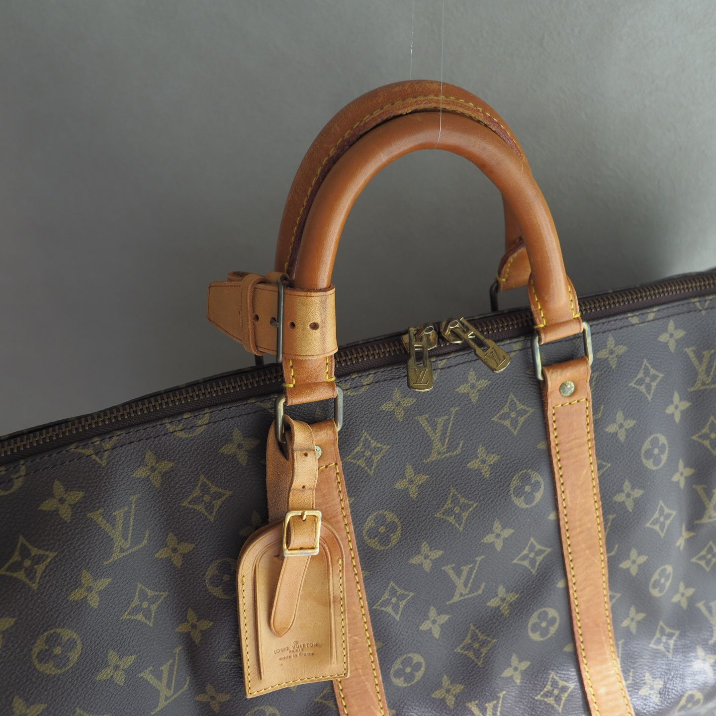 ルイヴィトン LOUIS VUITTON モノグラム キーポル55 ボストンバッグ ...