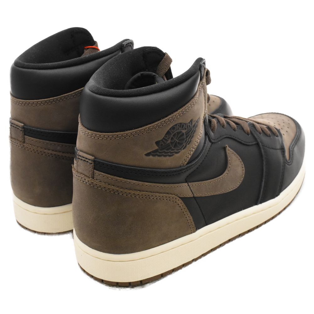 NIKE (ナイキ) AIR JORDAN1 RETRO HIGH OG Palomino エアジョーダン1 レトロ パロミノ ハイカットスニーカー  ブラウン/ブラック US10.5/28.5cm DZ5485-020