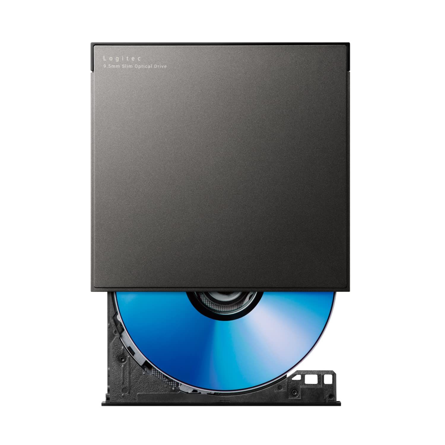 ロジテック 外付け ブルーレイドライブ Blu-ray USB3.2 Gen1(USB3.0) スリム 再生＆編集ソフト付 UHDBD対応 Win/Mac ブラック LBD-PWA6U3VBK [ブラック]