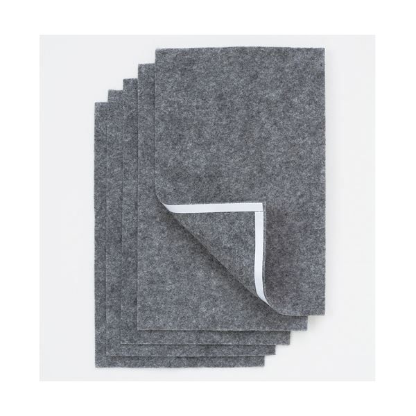 まとめ マグエックス ホワイトボード用マグネットイレーザー ロング スペアシート MMRE-L-R5 1パック 5枚 ×15セット