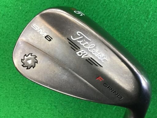 タイトリスト VOKEY SPIN MILLED SM6 スティールグレー 46°|08°F USA ウェッジ WG リシャフト フレックスその他 メンズ 男性用 右利き 右用 Cランク ゴルフクラブ