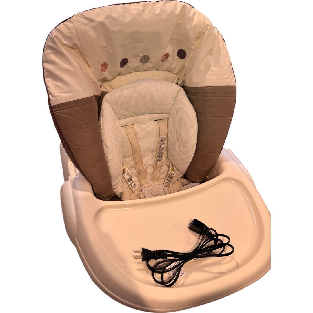 ネムリラ AUTO SWING ハイローチェア ココアブラウン