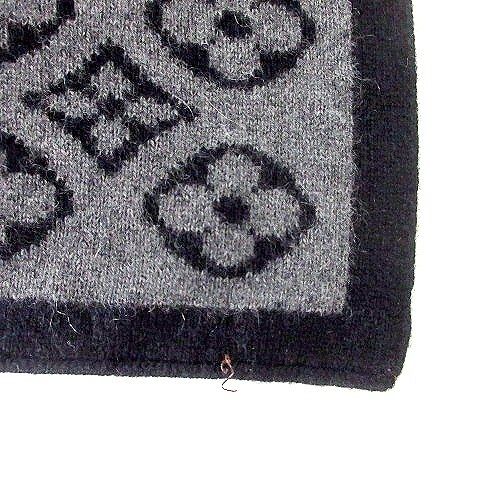 ルイヴィトン LOUIS VUITTON モノグラム エシャルプ スキー カシミヤ  