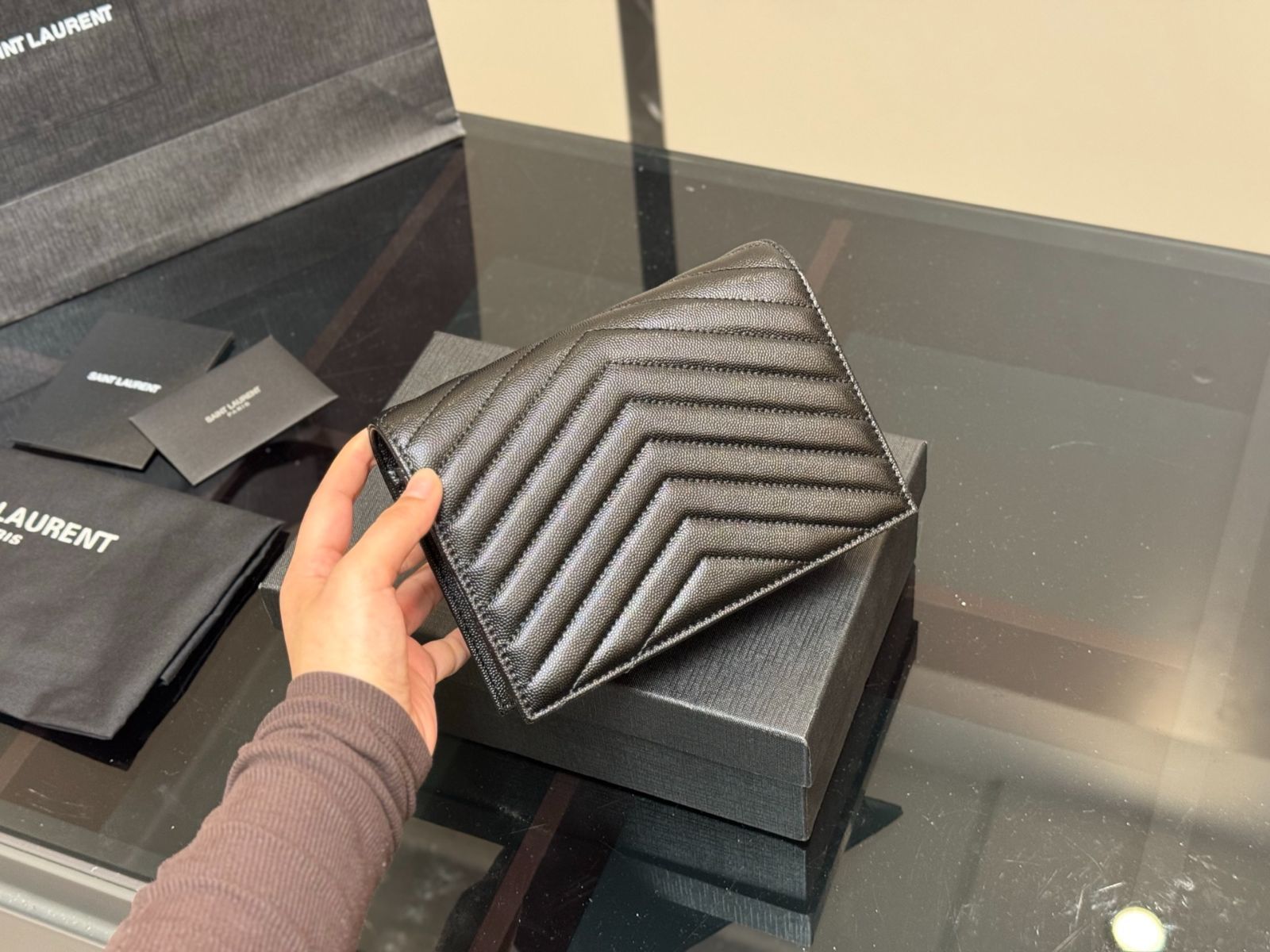 今日特価】YSL Envelope Bag ワイエスエル エンベロープ バッグ