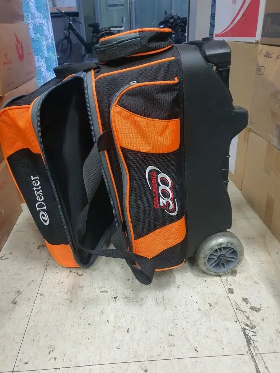 ボーリングバッグ MK 2ロールローラーバッグ クリーニング済