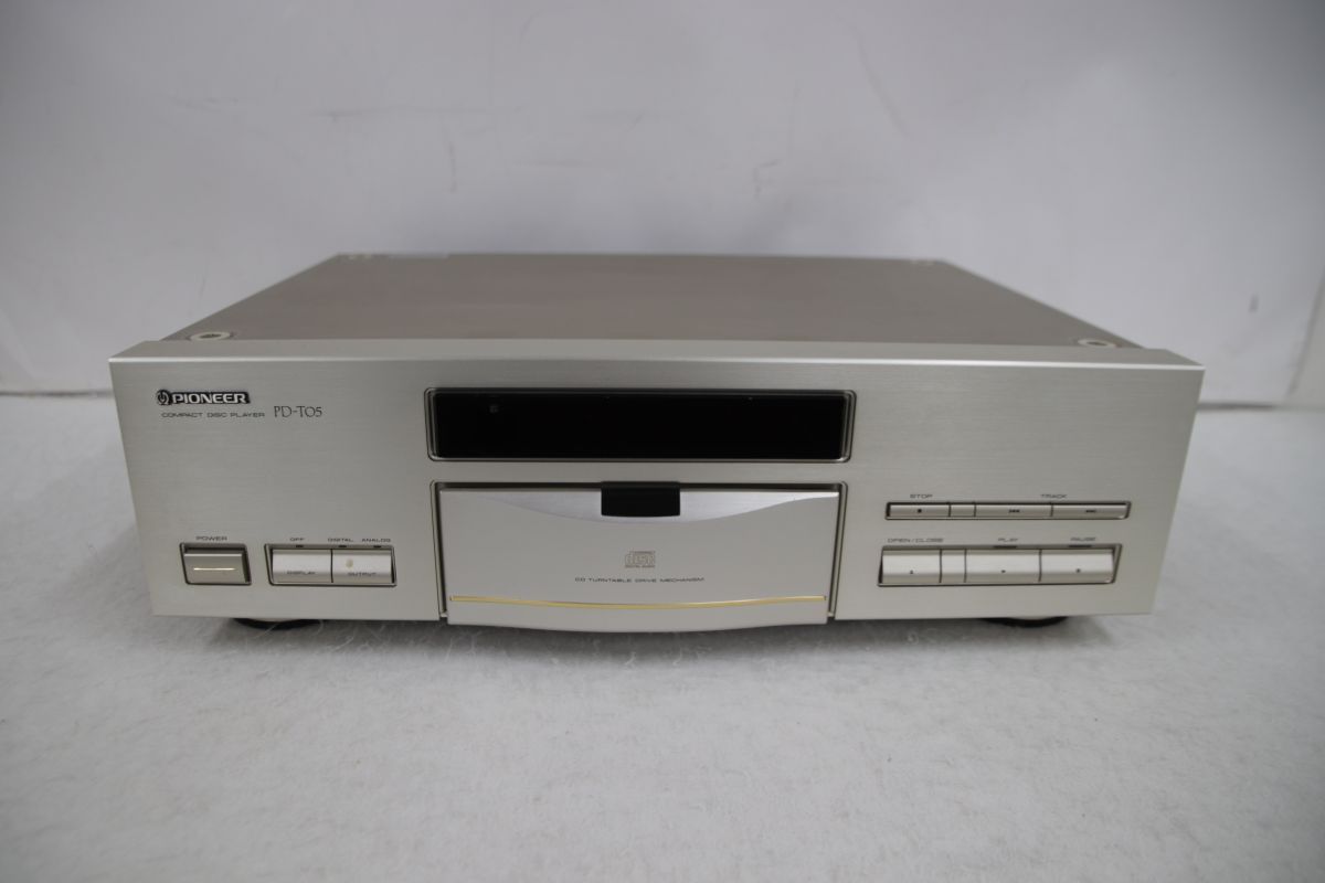Pioneer パイオニア PD-T05 Turntable Compact Disc Player ターンテーブル式 コンパクト |10000