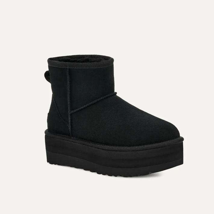 UGG アグ ムートンブーツ クラシック ミニ プラットフォーム レディース 厚底 WCLASSIC MINI PLATFORM ブラック 1134991