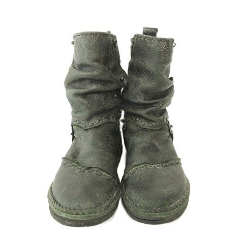 フォーティーンス アディクション14th Addiction レザー ブーツ 靴 シューズ ダメージ加工 41 約26.0㎝ 黒 ブラック