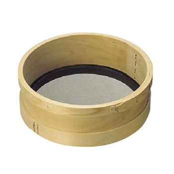 ダシ漉し 木枠 代用毛 細目 0.8mm目 7寸 21cm