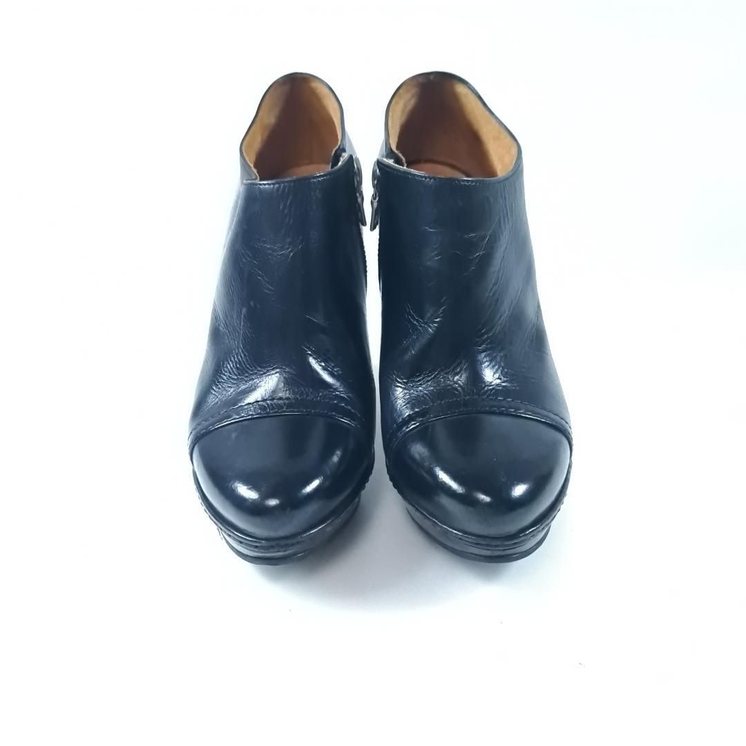 driesvannoten プラットフォームブーツ DRIES VAN NOTEN ブーツ ブーティ サイドジップ