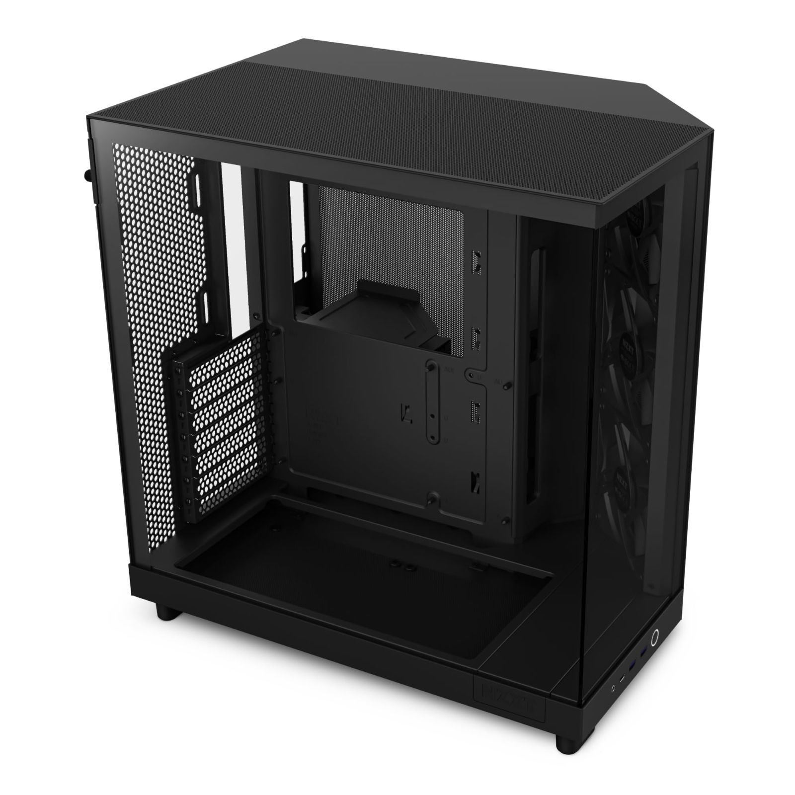 NZXT H6 Flow Black ミドルタワーケース CC-H61FB-01 CS8789