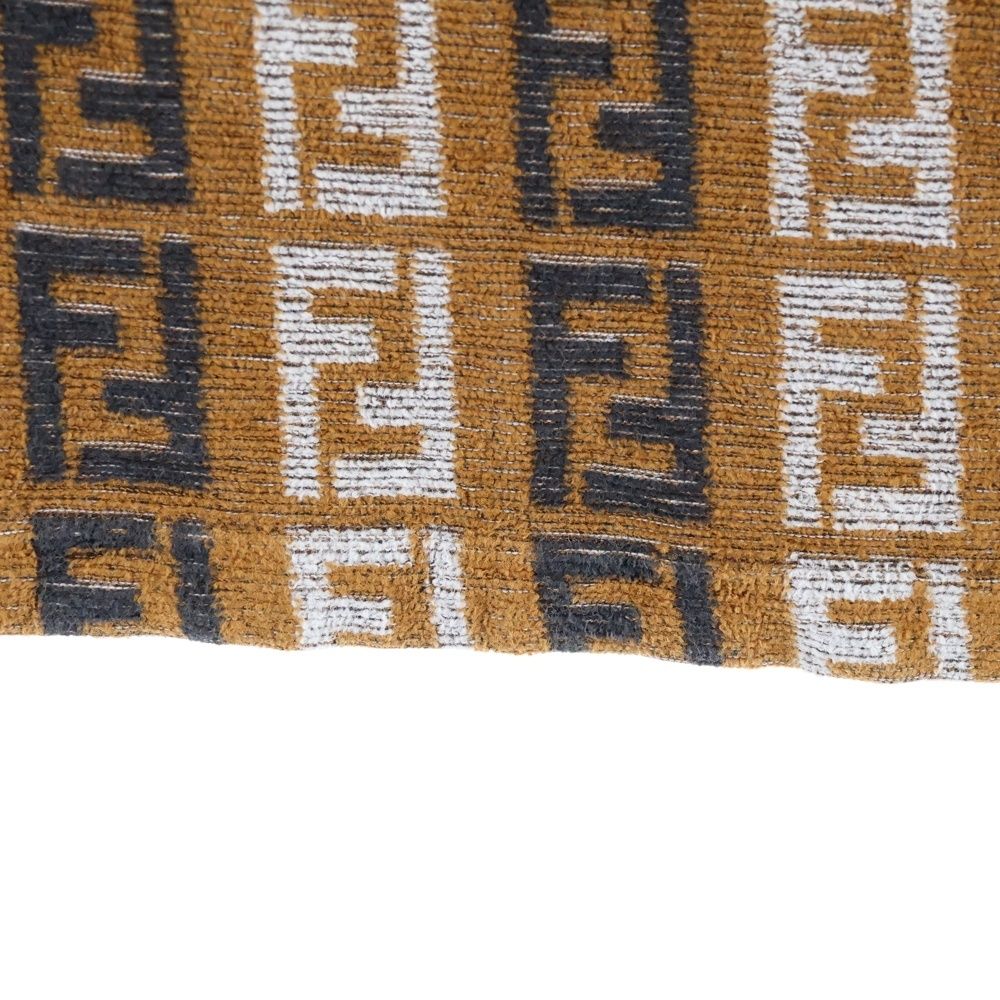 FENDI (フェンディ) VINTAGE 90s ズッカ総柄 コットンパイル地半袖