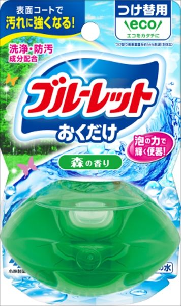まとめ買い-48点セット 液体ブルーレットおくだけつけ替用 森の香り 小林製薬 芳香剤 タンク