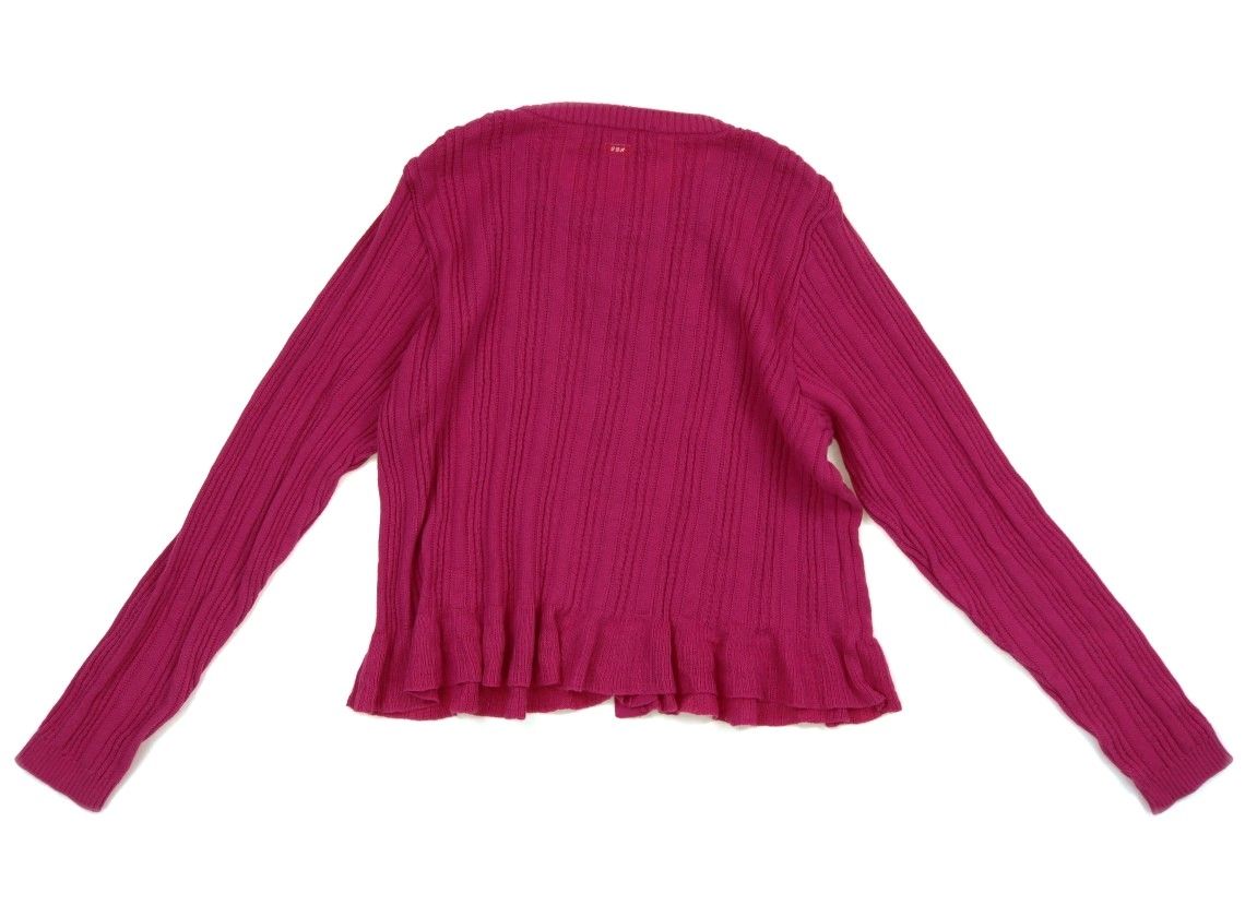 新品　familiar ファミリア　長袖カーディガン　オフホワイト