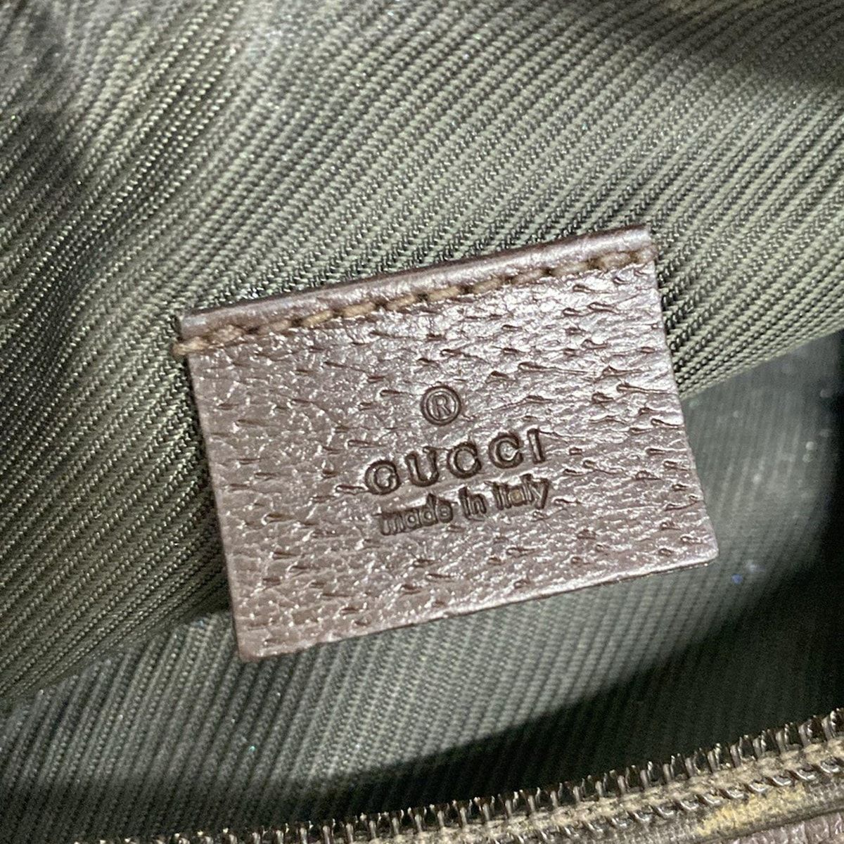 ★送料関税込★GUCCI GG ラージ ポーチ メタリックシルバー GUCCI(グッチ) ポーチ GG柄 29596 ベージュ×ダークブラウン