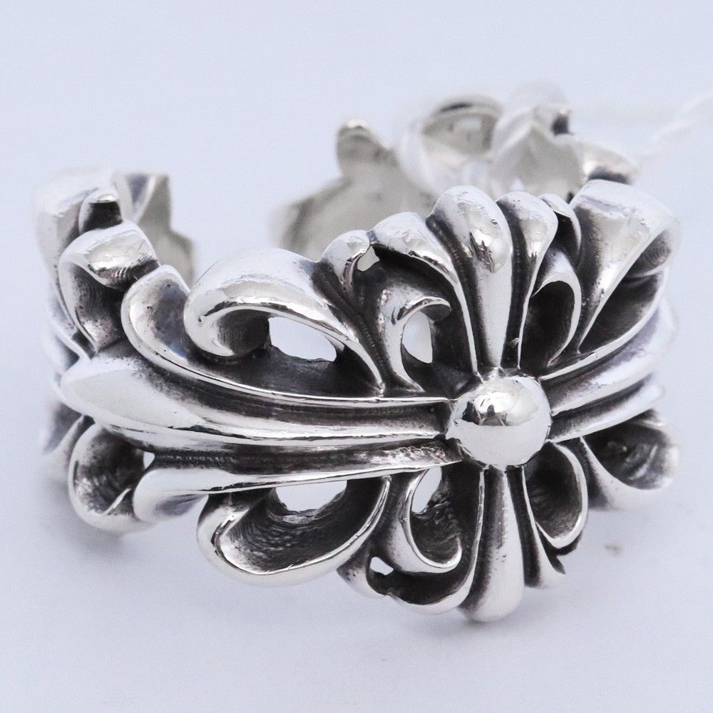 CHROME HEARTS フローラルクロス リング 17号 17号 CHROME HEARTS