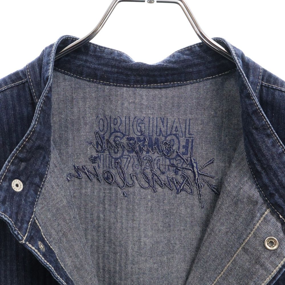 TENDERLOIN (テンダーロイン) 22SS DENIM HB SHT SNAP BUTTON ロゴエン