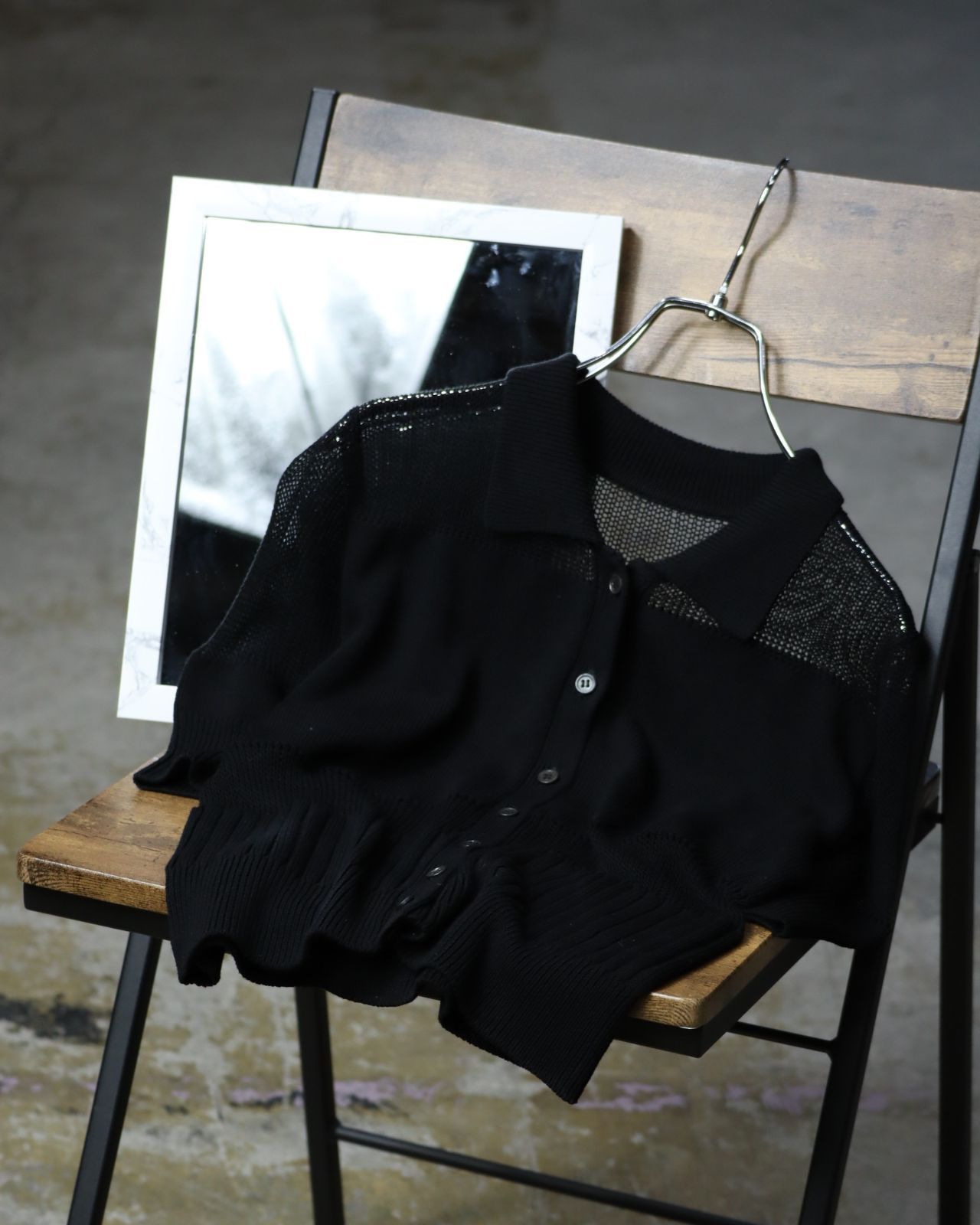 ロンハーマンヴィンテージ ワッフルプルオーバー すみれ柄 ロン