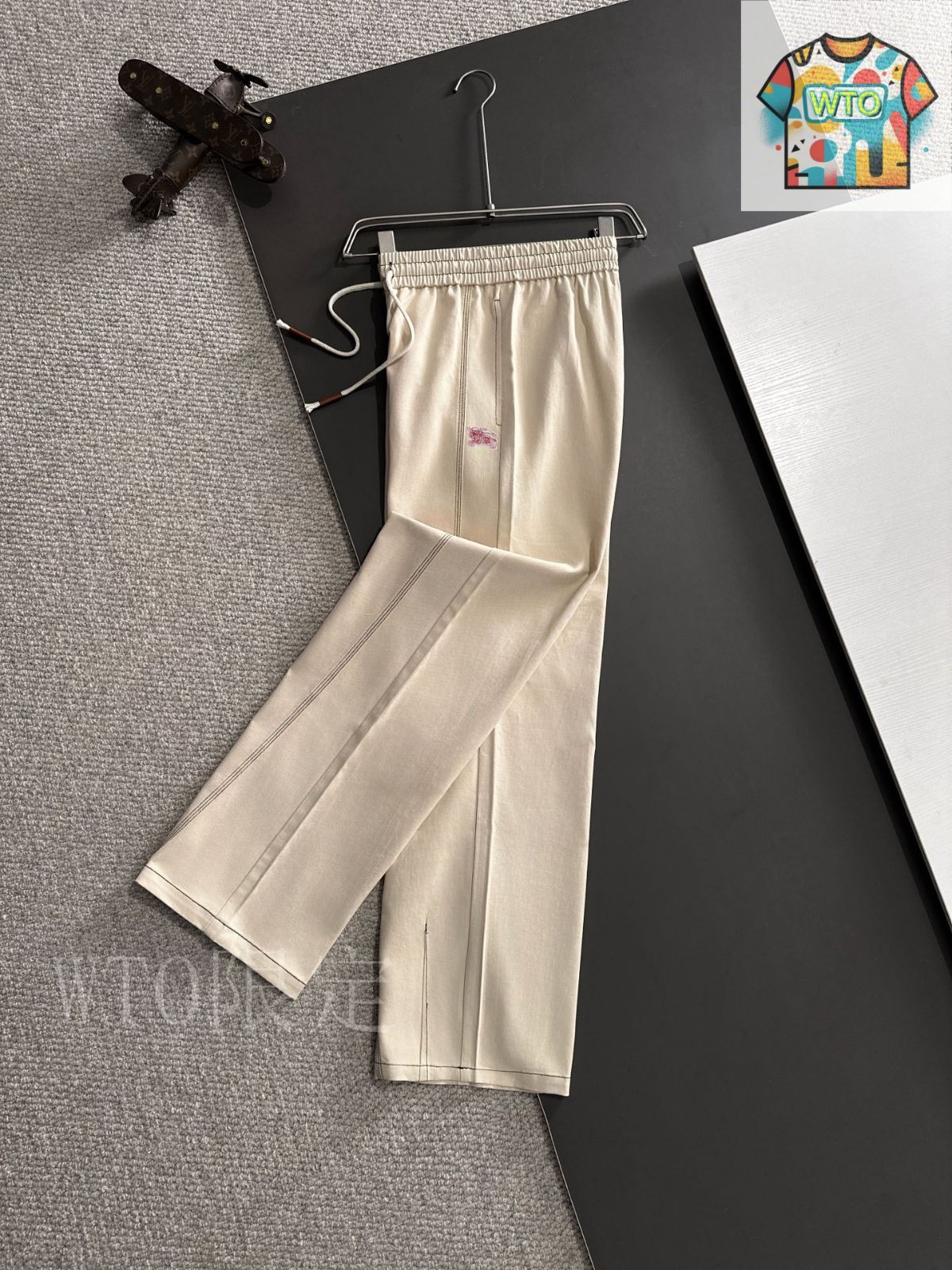 【BURBERRY】バーバリー 2025ss スカート ベージュ 今日特価】Burberry 2025 SS Elastic Casual Pants バーバリー