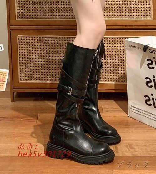 ロング ブーツ 韓国 ファッション レディース hea5v301729