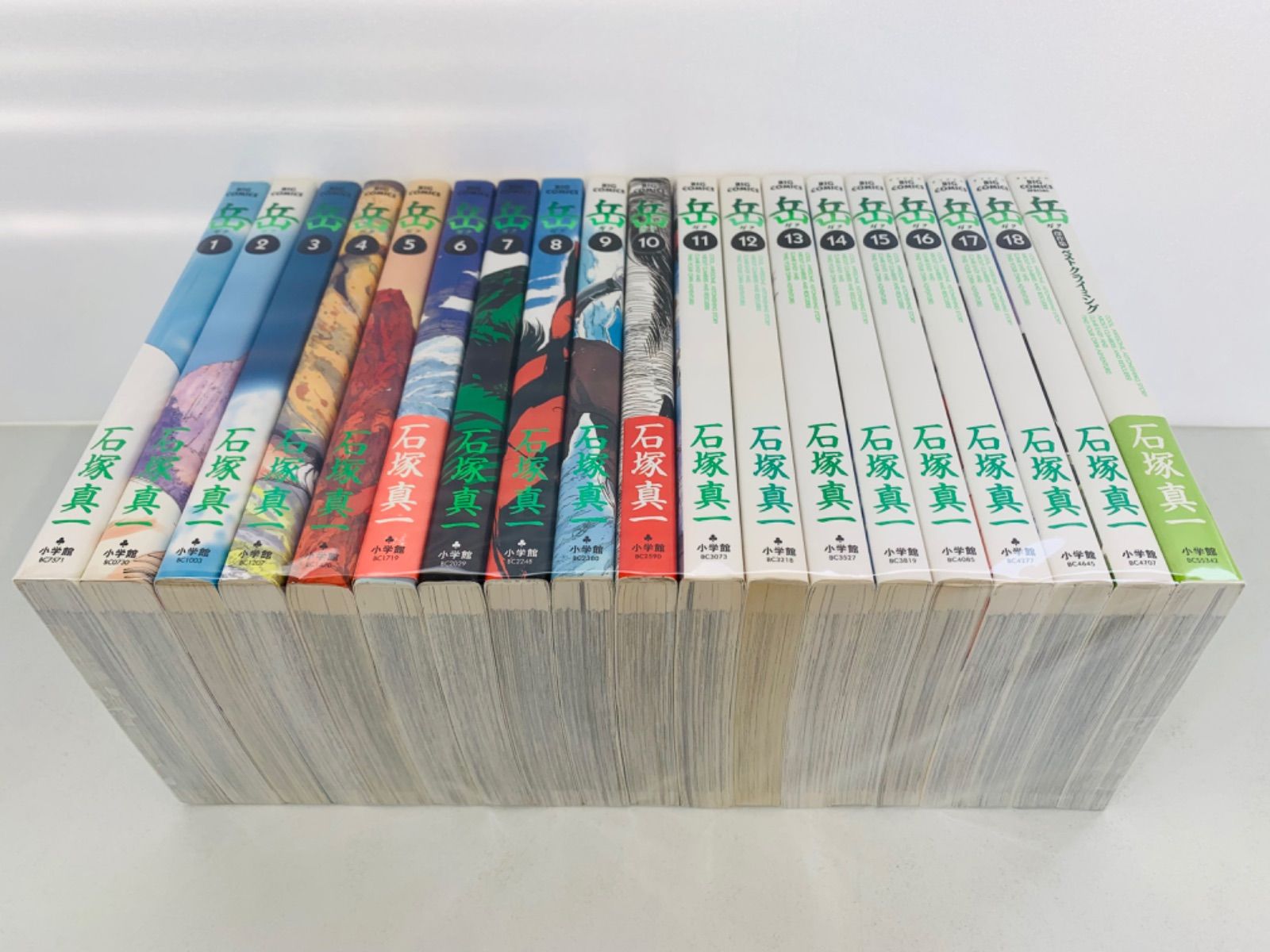 岳 石塚真一 1-18巻 全巻