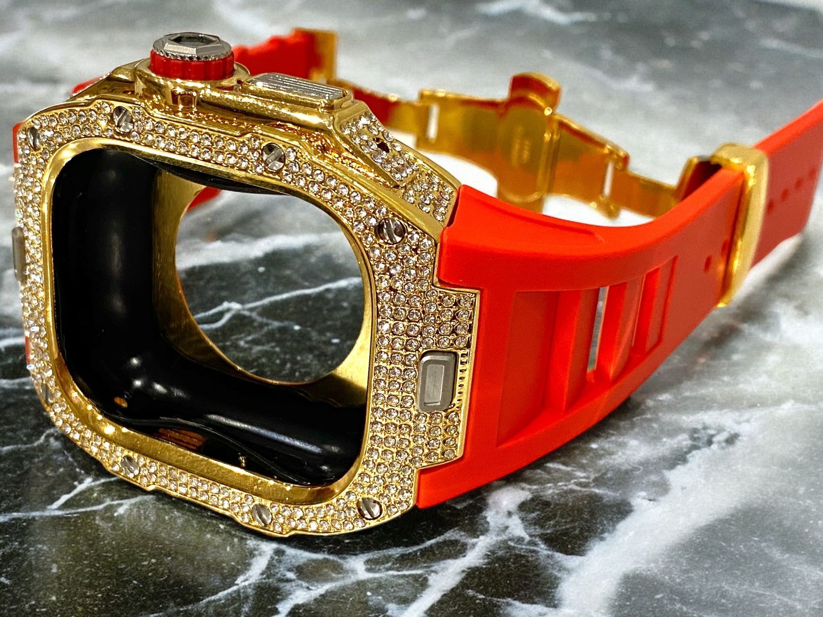 美品】パネライ純正ラバーベルトホワイトXSサイズ ラグ幅22mm おまけ