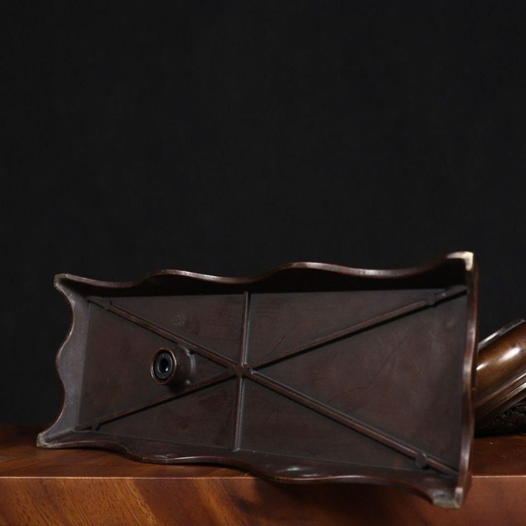 銅 細工 松鶴弔り炉 香炉 家庭置物 装飾品 工芸品 - メルカリ