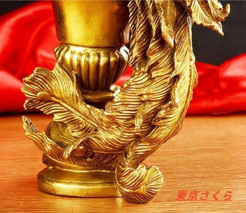 呪物】ガネーシャ像 赤と金 約20cm インテリア置物 【公式通販】