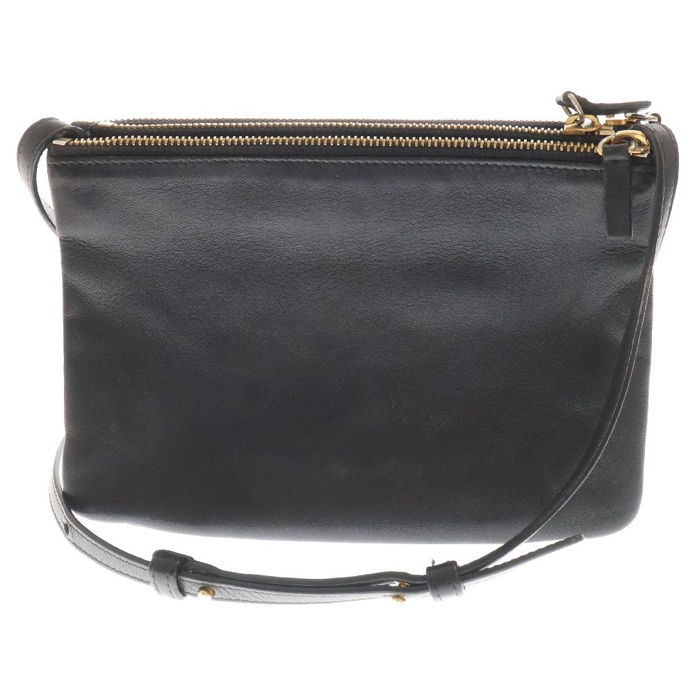 CELINE (セリーヌ) Trio Bag レザー トリオ スモール ショルダーバッグ 