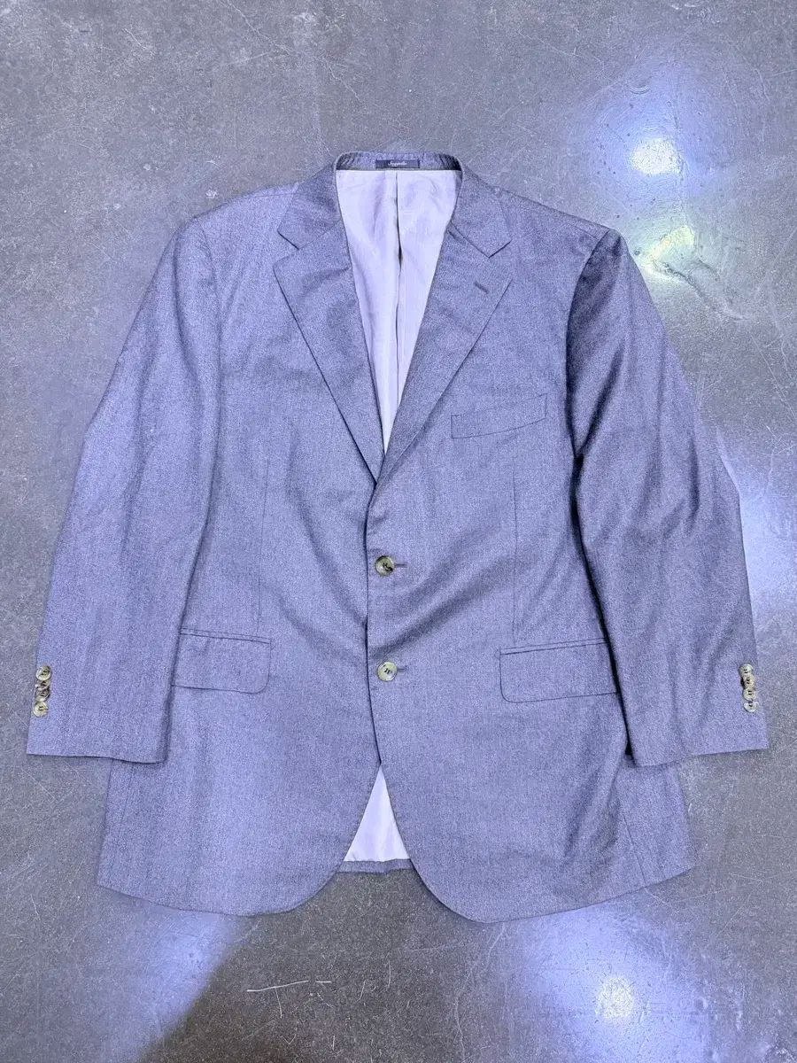 ギャラクシー スージェル カシミヤ ブレンド イタリア メイド 生地 スーツ ジャケット 54