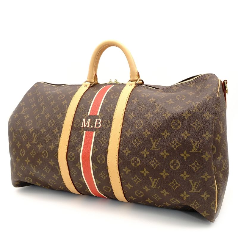 ヴィトン　LOUIS VUITTON キーポル　バンドリエール　55 バッグ ルイヴィトン LOUIS VUITTON モノグラム キーポル 55 バンドリエール